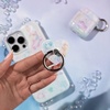 image:imageVELVET CAVIAR Cell Phone Ring Holder  Finger Ring amp Stand  Improves Phone Grip Compatible with iPhone Galaxy Most Smartphones WineAqua Angels