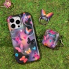 image:imageVELVET CAVIAR Cell Phone Ring Holder  Finger Ring amp Stand  Improves Phone Grip Compatible with iPhone Galaxy Most Smartphones WineAurora Butterfly