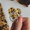 image:imageVELVET CAVIAR Cell Phone Ring Holder  Finger Ring amp Stand  Improves Phone Grip Compatible with iPhone Galaxy Most Smartphones WineBlonde Tortoise