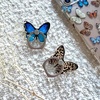 image:imageVELVET CAVIAR Cell Phone Ring Holder  Finger Ring amp Stand  Improves Phone Grip Compatible with iPhone Galaxy Most Smartphones WineBlue Butterfly