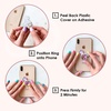 image:imageVELVET CAVIAR Cell Phone Ring Holder  Finger Ring amp Stand  Improves Phone Grip Compatible with iPhone Galaxy Most Smartphones WineCactus