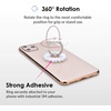 image:imageVELVET CAVIAR Cell Phone Ring Holder  Finger Ring amp Stand  Improves Phone Grip Compatible with iPhone Galaxy Most Smartphones WineDaisy