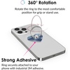 image:imageVELVET CAVIAR Cell Phone Ring Holder  Finger Ring amp Stand  Improves Phone Grip Compatible with iPhone Galaxy Most Smartphones WineDenim Vibe Checkered