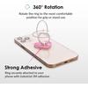 image:imageVELVET CAVIAR Cell Phone Ring Holder  Finger Ring amp Stand  Improves Phone Grip Compatible with iPhone Galaxy Most Smartphones WineHot Pink Leopard