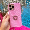 image:imageVELVET CAVIAR Cell Phone Ring Holder  Finger Ring amp Stand  Improves Phone Grip Compatible with iPhone Galaxy Most Smartphones WineHot Pink Leopard