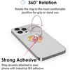 image:imageVELVET CAVIAR Cell Phone Ring Holder  Finger Ring amp Stand  Improves Phone Grip Compatible with iPhone Galaxy Most Smartphones WineJuicy Fruits