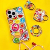 image:imageVELVET CAVIAR Cell Phone Ring Holder  Finger Ring amp Stand  Improves Phone Grip Compatible with iPhone Galaxy Most Smartphones WineJuicy Fruits