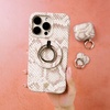 image:imageVELVET CAVIAR Cell Phone Ring Holder  Finger Ring amp Stand  Improves Phone Grip Compatible with iPhone Galaxy Most Smartphones WineNude Python