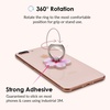image:imageVELVET CAVIAR Cell Phone Ring Holder  Finger Ring amp Stand  Improves Phone Grip Compatible with iPhone Galaxy Most Smartphones WinePink Flower