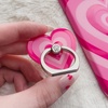 image:imageVELVET CAVIAR Cell Phone Ring Holder  Finger Ring amp Stand  Improves Phone Grip Compatible with iPhone Galaxy Most Smartphones WinePink Heart