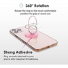 image:imageVELVET CAVIAR Cell Phone Ring Holder  Finger Ring amp Stand  Improves Phone Grip Compatible with iPhone Galaxy Most Smartphones WinePink Stardust Glitter