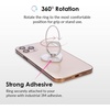 image:imageVELVET CAVIAR Cell Phone Ring Holder  Finger Ring amp Stand  Improves Phone Grip Compatible with iPhone Galaxy Most Smartphones WineStardust Glitter