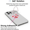 image:imageVELVET CAVIAR Cell Phone Ring Holder  Finger Ring amp Stand  Improves Phone Grip Compatible with iPhone Galaxy Most Smartphones WineSweet Cherry