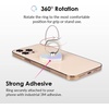 image:imageVELVET CAVIAR Cell Phone Ring Holder  Finger Ring amp Stand  Improves Phone Grip Compatible with iPhone Galaxy Most Smartphones WineWhite Opal Heart