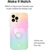 image:imageVELVET CAVIAR Cell Phone Ring Holder  Finger Ring amp Stand  Improves Phone Grip Compatible with iPhone Galaxy Most Smartphones WineWhite Opal Heart