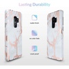 image:imageVELVET CAVIAR Compatible with Samsung Galaxy S9 Plus Case for Girls Women  Cute Protective Phone Cases Pink Chrome White MarbleWhite Marble Rose Gold
