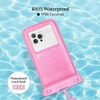 image:imageVELVET CAVIAR Waterproof Phone Pouch with Lanyard  IP68 Floating Case for iPhone amp All Phones  Dry Bag for Snorkeling Beach Kayaking  Travel amp Cruise Essentials for Women Silver HoloPink Stardust