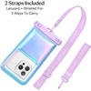 image:imageVELVET CAVIAR Waterproof Phone Pouch with Lanyard  IP68 Floating Case for iPhone amp All Phones  Dry Bag for Snorkeling Beach Kayaking  Travel amp Cruise Essentials for Women Silver HoloLavender Holo