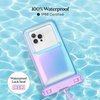 image:imageVELVET CAVIAR Waterproof Phone Pouch with Lanyard  IP68 Floating Case for iPhone amp All Phones  Dry Bag for Snorkeling Beach Kayaking  Travel amp Cruise Essentials for Women Silver HoloLavender Holo