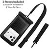 image:imageVELVET CAVIAR Waterproof Phone Pouch with Lanyard  IP68 Floating Case for iPhone amp All Phones  Dry Bag for Snorkeling Beach Kayaking  Travel amp Cruise Essentials for Women Silver HoloBlack Croc