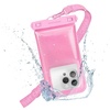 image:imageVELVET CAVIAR Waterproof Phone Pouch with Lanyard  IP68 Floating Case for iPhone amp All Phones  Dry Bag for Snorkeling Beach Kayaking  Travel amp Cruise Essentials for Women Silver HoloPink Stardust