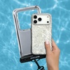 image:imageVELVET CAVIAR Waterproof Phone Pouch with Lanyard  IP68 Floating Case for iPhone amp All Phones  Dry Bag for Snorkeling Beach Kayaking  Travel amp Cruise Essentials for Women Silver HoloSilver Holo