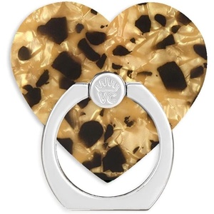 image:imageVELVET CAVIAR Cell Phone Ring Holder  Finger Ring amp Stand  Improves Phone Grip Compatible with iPhone Galaxy Most Smartphones WineBlonde Tortoise