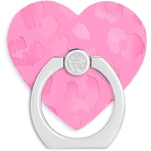 image:imageVELVET CAVIAR Cell Phone Ring Holder  Finger Ring amp Stand  Improves Phone Grip Compatible with iPhone Galaxy Most Smartphones WineHot Pink Leopard