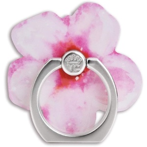 image:imageVELVET CAVIAR Cell Phone Ring Holder  Finger Ring amp Stand  Improves Phone Grip Compatible with iPhone Galaxy Most Smartphones WinePink Flower