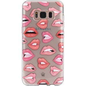 image:imageVELVET CAVIAR Compatible with Samsung Galaxy S8 Case Lips Clear for Women amp Girls  Cute Protective Phone Cases Drop Test Certified Nude LipsNude Lips