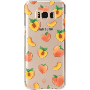 image:imageVELVET CAVIAR Compatible with Samsung Galaxy S8 Plus Case Lips Clear for Women amp Girls  Cute Protective Phone Cases Nude LipsJust Peachy