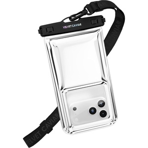 image:imageVELVET CAVIAR Waterproof Phone Pouch with Lanyard  IP68 Floating Case for iPhone amp All Phones  Dry Bag for Snorkeling Beach Kayaking  Travel amp Cruise Essentials for Women Silver HoloSilver Holo