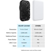 image:imageVELVET CAVIAR Battery Pack Compatible with MagSafe  Magnetic Portable Power Bank with USBC Cable  Slim Pod Charger for iPhone 12 13 14 15  Fast Charging 5000 mAh  Black Leopard