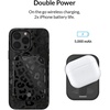 image:imageVELVET CAVIAR Battery Pack Compatible with MagSafe  Magnetic Portable Power Bank with USBC Cable  Slim Pod Charger for iPhone 12 13 14 15  Fast Charging 5000 mAh  Black Leopard