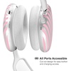 image:imageVELVET CAVIAR Case Cover for AirPods Max 2 amp 1  Cute Protective Headphone Accesssories Enchanted FloralPink Chrome Stripes
