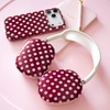 image:imageVELVET CAVIAR Case Cover for AirPods Max 2 amp 1  Cute Protective Headphone Accesssories Enchanted FloralRaspberry Polka Dot