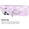image:imageVELVET CAVIAR Compatible with MagSafe Phone Grip 20  Cute Magnetic Ring Holder  Finger Loop Kickstand  Pop On Accessory for iPhone 17 16 15 14 13 12  Christmas Peppermint PrincessLilac Checkered