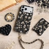 image:imageVELVET CAVIAR Compatible with MagSafe Phone Grip 20  Cute Magnetic Ring Holder  Finger Loop Kickstand  Pop On Accessory for iPhone 17 16 15 14 13 12  Christmas Peppermint PrincessFloral Black