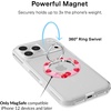 image:imageVELVET CAVIAR Compatible with MagSafe Phone Grip 20  Cute Magnetic Ring Holder  Finger Loop Kickstand  Pop On Accessory for iPhone 17 16 15 14 13 12  Christmas Peppermint PrincessSweet Cherry