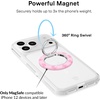 image:imageVELVET CAVIAR Compatible with MagSafe Phone Grip 20  Cute Magnetic Ring Holder  Finger Loop Kickstand  Pop On Accessory for iPhone 17 16 15 14 13 12  Christmas Peppermint PrincessPink Halloween Ghosts