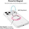 image:imageVELVET CAVIAR Compatible with MagSafe Phone Grip 20  Cute Magnetic Ring Holder  Finger Loop Kickstand  Pop On Accessory for iPhone 17 16 15 14 13 12  Christmas Peppermint PrincessSnoopy Be Mine