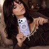 image:imageVELVET CAVIAR Compatible with MagSafe Phone Grip 20  Cute Magnetic Ring Holder  Finger Loop Kickstand  Pop On Accessory for iPhone 17 16 15 14 13 12  Christmas Peppermint PrincessPurple Stars