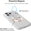 image:imageVELVET CAVIAR Compatible with MagSafe Phone Grip 20  Cute Magnetic Ring Holder  Finger Loop Kickstand  Pop On Accessory for iPhone 17 16 15 14 13 12  Christmas Peppermint PrincessNude Checkered