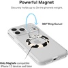 image:imageVELVET CAVIAR Compatible with MagSafe Phone Grip 20  Cute Magnetic Ring Holder  Finger Loop Kickstand  Pop On Accessory for iPhone 17 16 15 14 13 12  Christmas Peppermint PrincessCow Print