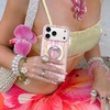 image:imageVELVET CAVIAR Compatible with MagSafe Phone Grip 20  Cute Magnetic Ring Holder  Finger Loop Kickstand  Pop On Accessory for iPhone 17 16 15 14 13 12  Christmas Peppermint PrincessSunkissed Stripes Glitter