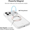 image:imageVELVET CAVIAR Compatible with MagSafe Phone Grip 20  Cute Magnetic Ring Holder  Finger Loop Kickstand  Pop On Accessory for iPhone 17 16 15 14 13 12  Christmas Peppermint PrincessGeometric Marble