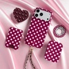 image:imageVELVET CAVIAR Compatible with MagSafe Phone Grip 20  Cute Magnetic Ring Holder  Finger Loop Kickstand  Pop On Accessory for iPhone 17 16 15 14 13 12  Christmas Peppermint PrincessRaspberry Polka Dot