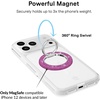 image:imageVELVET CAVIAR Compatible with MagSafe Phone Grip 20  Cute Magnetic Ring Holder  Finger Loop Kickstand  Pop On Accessory for iPhone 17 16 15 14 13 12  Christmas Peppermint PrincessPurple Stardust Glitter