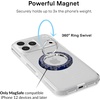 image:imageVELVET CAVIAR Compatible with MagSafe Phone Grip 20  Cute Magnetic Ring Holder  Finger Loop Kickstand  Pop On Accessory for iPhone 17 16 15 14 13 12  Christmas Peppermint PrincessMidnight Blossom