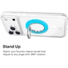 image:imageVELVET CAVIAR Compatible with MagSafe Phone Grip 20  Cute Magnetic Ring Holder  Finger Loop Kickstand  Pop On Accessory for iPhone 17 16 15 14 13 12  Christmas Peppermint PrincessNeon Blue